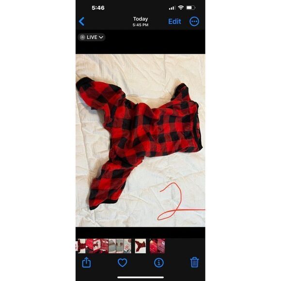 Wondershop Medium Pet Dog Pajamas NWT - Picture 4 of 4